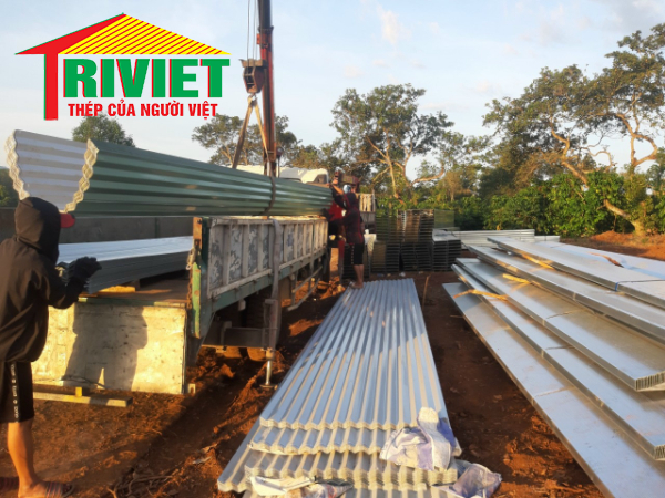 Tôn Đông Á có thiết kế và mẫu mã đa dạng