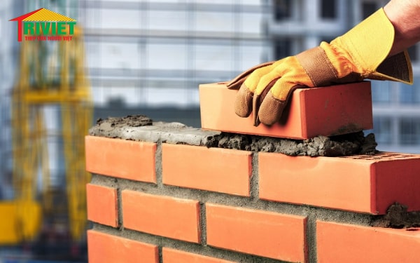Số lượng gạch ảnh hưởng đến giá xây tường 10 bao nhiêu tiền một mét