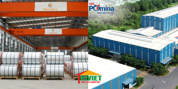 So sánh tôn Đông Á và tôn Pomina loại nào tốt cho công trình